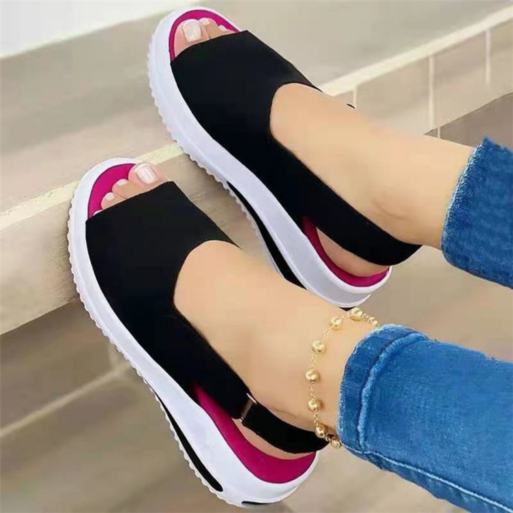 Bella – Sandália Feminino Plataforma Confortável em Lindas Cores da Moda