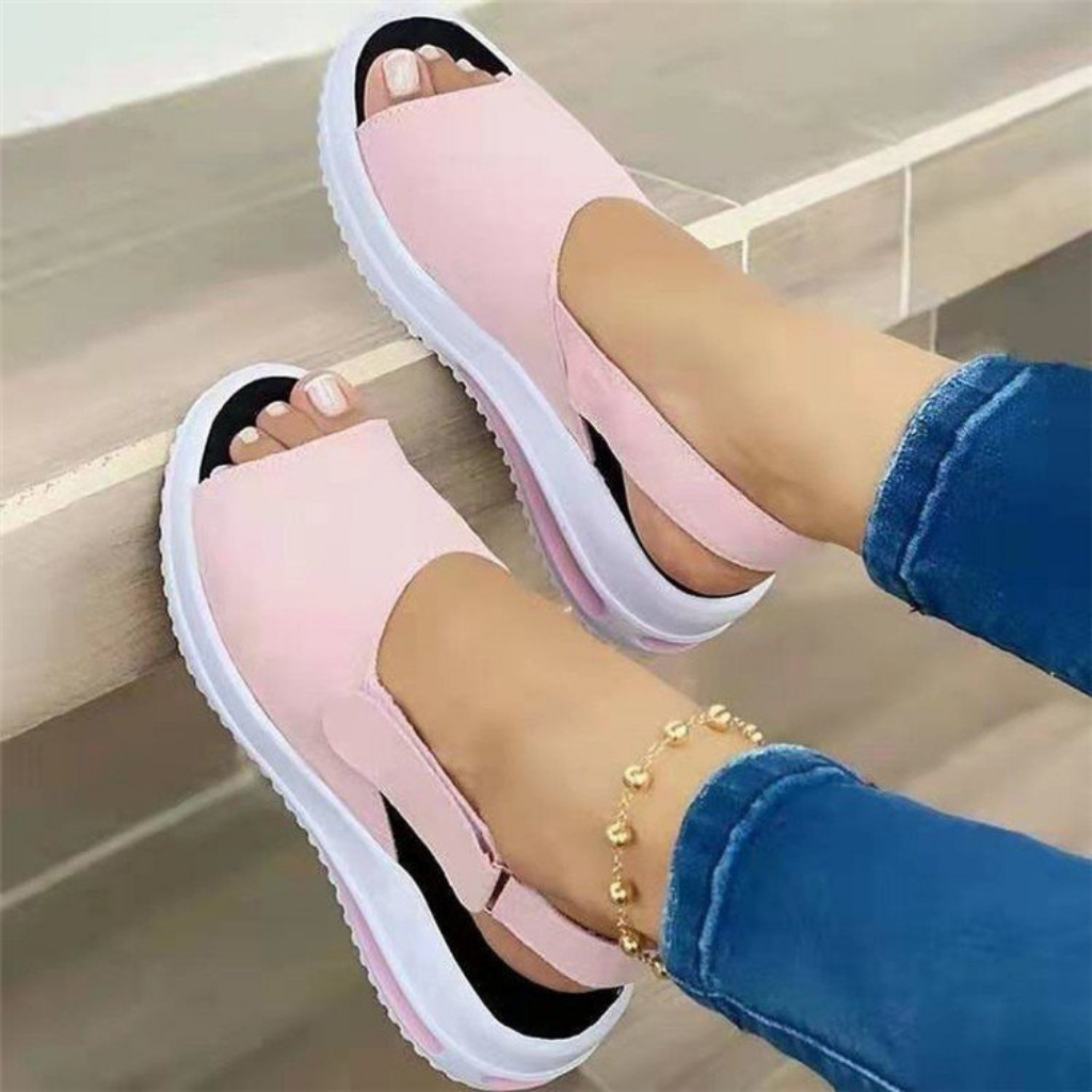 Bella – Sandália Feminino Plataforma Confortável em Lindas Cores da Moda