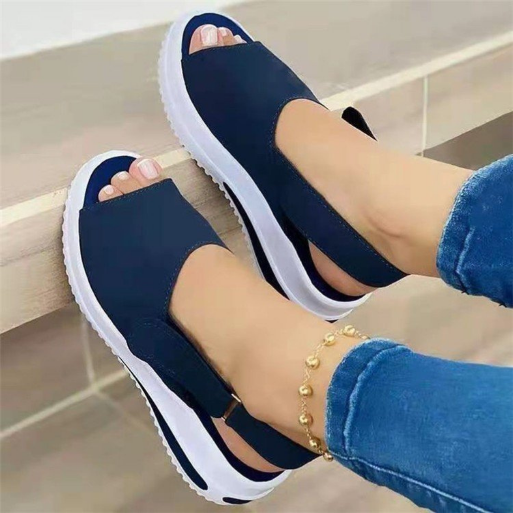 Bella – Sandália Feminino Plataforma Confortável em Lindas Cores da Moda